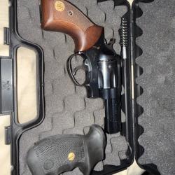 Revolver Manurhin MR88 Sp&eacute;cial Police .357 Magnum + accessoires (bo&icirc;te, Trausch, holster)