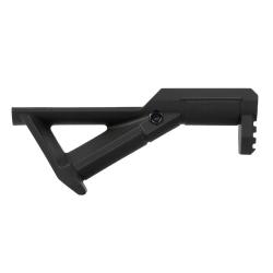 Poign&eacute;e inclin&eacute;e avant pour rail picatinny