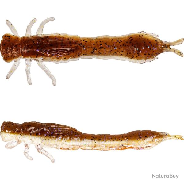 Leurre Souple Westin Odonata Ned Creaturebait 6.5cm 6,5cm 2g Par 4 Brown Shiner