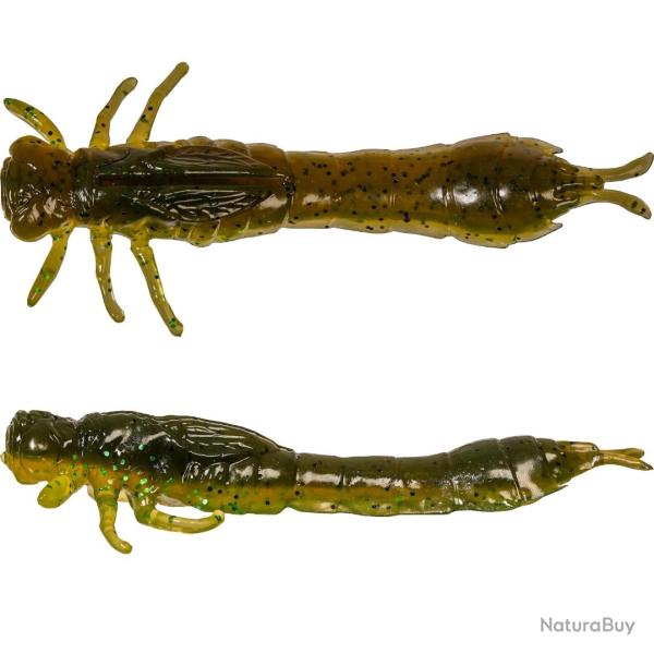 Leurre Souple Westin Odonata Ned Creaturebait 6.5cm 6,5cm 2g Par 4 Uv Moss