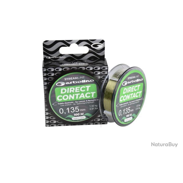 Nylon Garbolino Streamline Toc Direct Contact 100m Vert 100m 0,175mm 2,01kg