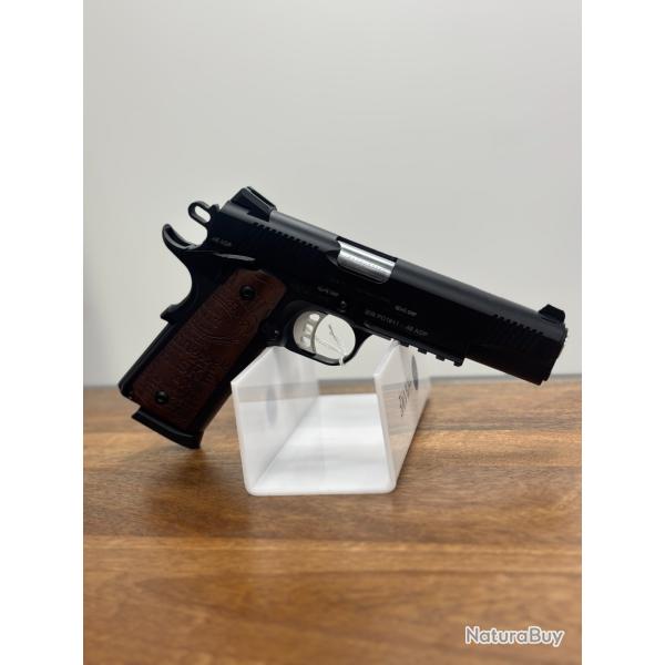*Occasion comme neuf ! Pistolet Tisas Zig PC 1911 Noir / Bois - 45 ACP - 9 cps - BH262
