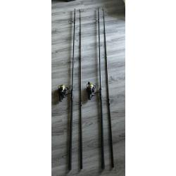 Lot 2 Cannes Fox EOS Pro 13' 5lb Spod & Marker + Moulinets EOS 7000