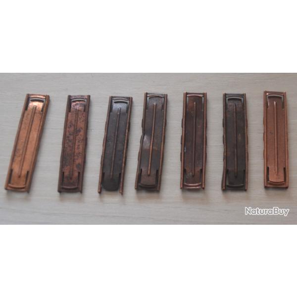 Second Lot de 7 lames mauser G98 WW1