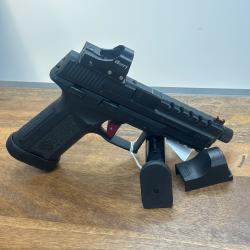 *Pan sur le pack occasion ! Pistolet Luger MC 9 Xtrem - Pack Red Dot - 9mm - 16 cps - BL630