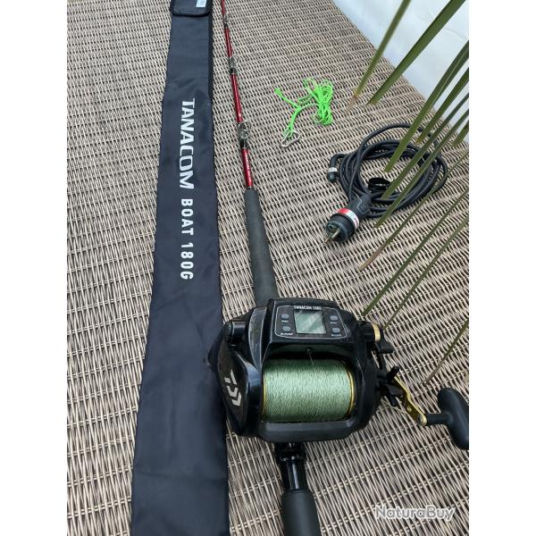Ensemble canne et moulinet �lectrique DAIWA Tanacom 1000