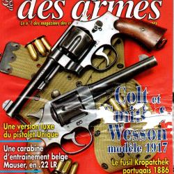 gazette des armes 391, colt et smith & wesson mod.1917, pistolet &agrave; broche combin&eacute; couteau mariette