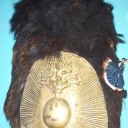 Bonnet &agrave; poil d'ours