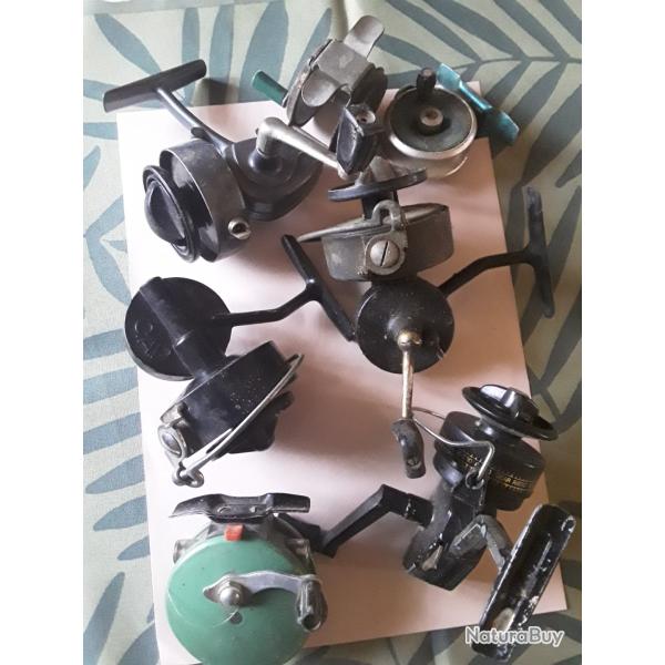 Lot 7 moulinets anciens.