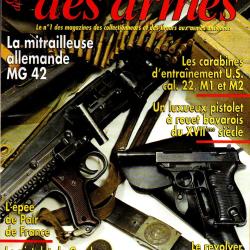 gazette des armes 310, mg 42 part 1, pistolet garde du corps du roi 1814, le mat part 2,