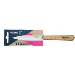 Opinel 112 Couteau inox d'office manche bois naturel