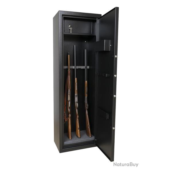 Armoire forte Tresor Safe 8 armes + coffre
