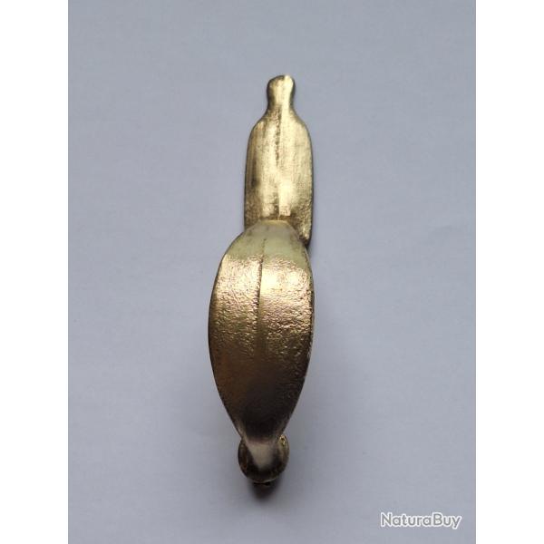 Pontet laiton 1777 an ix  d epoque neuf brut de fonderie vendu par poudrenoirepro