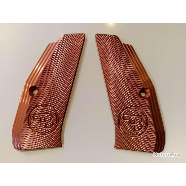 PLAQUETTE OCCASION CZ SP01 / SHADOW 2 ALU ROSE