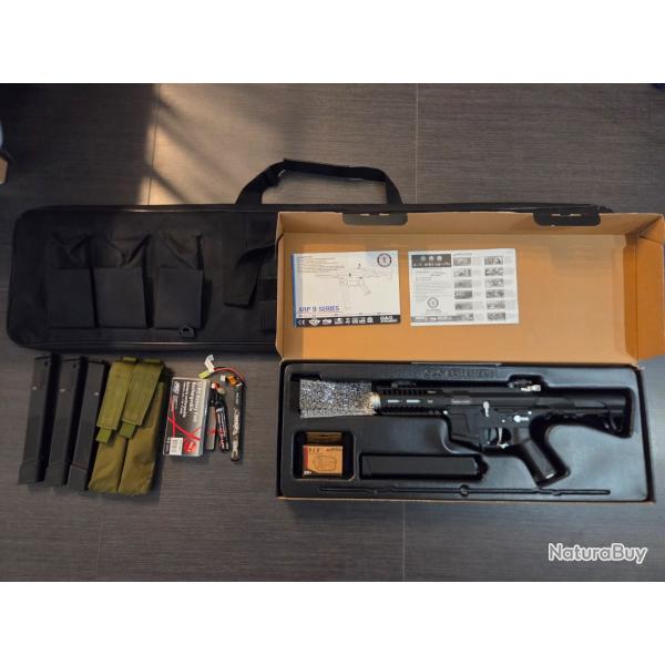 Replique airsoft Aeg G&G Armament CM16 ARP9 noir et gris