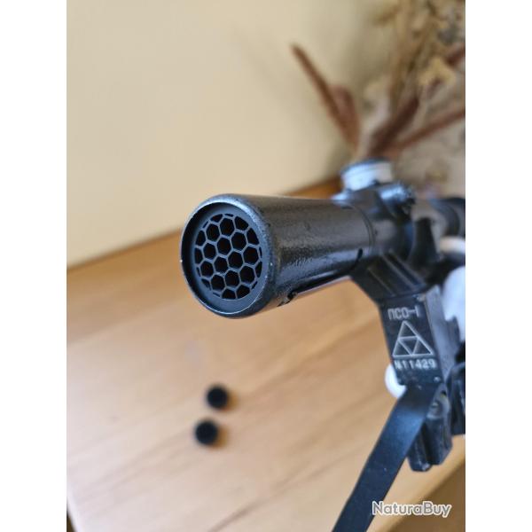 Ecran anti-reflet et protection pour lunette russe PSO-1, POSP et similaire. Airsoft, SVD dragunov