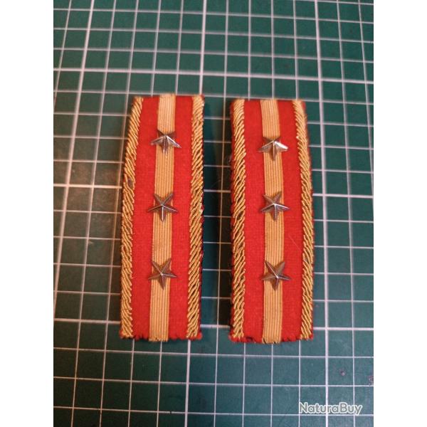 Paire de pattes d'�paule Japonaises - Capitaine - IJA Type 98 - WW2 Original
