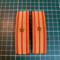 Paire de pattes d'&eacute;paule Japonaises WW2 - Major (Sh?sa) - Arm&eacute;e Imp&eacute;riale