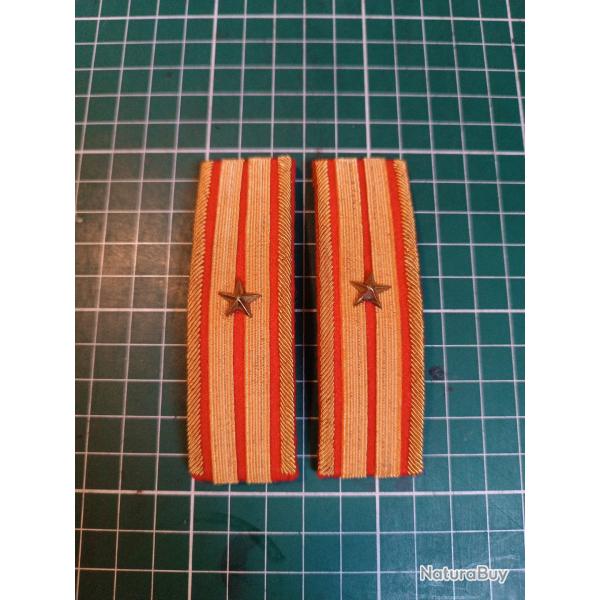 Paire de pattes d'�paule Japonaises WW2 - Major (Sh?sa) - Arm�e Imp�riale
