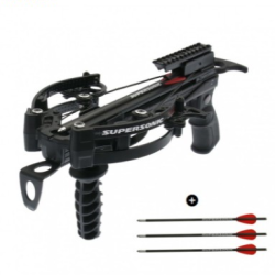 X-BOW FMA SUPERSONIC - PISTOLET ARBAL&Egrave;TE &Agrave; CAMES 330 FPS !