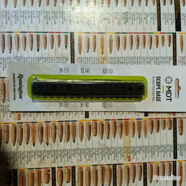 Rail picatinny MDT rem 700 SA 20MOA