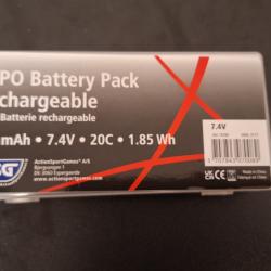 Batterie lipo 7.4