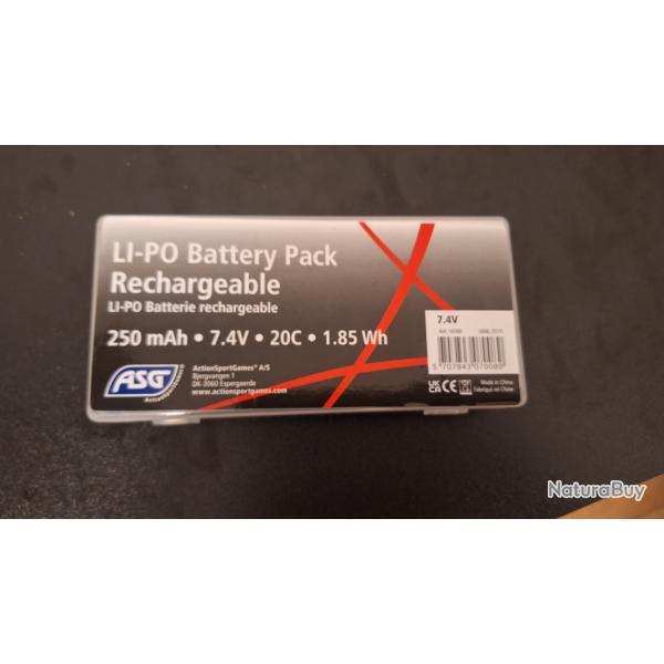 Batterie lipo 7.4