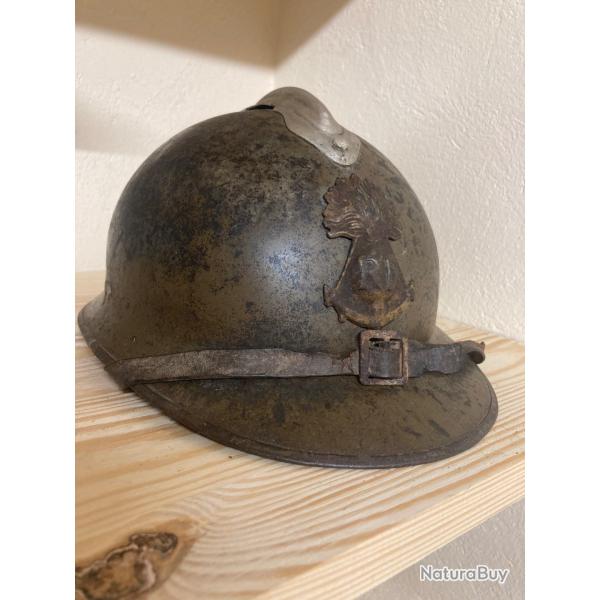 Casque adrian mdl 26 marine ww2