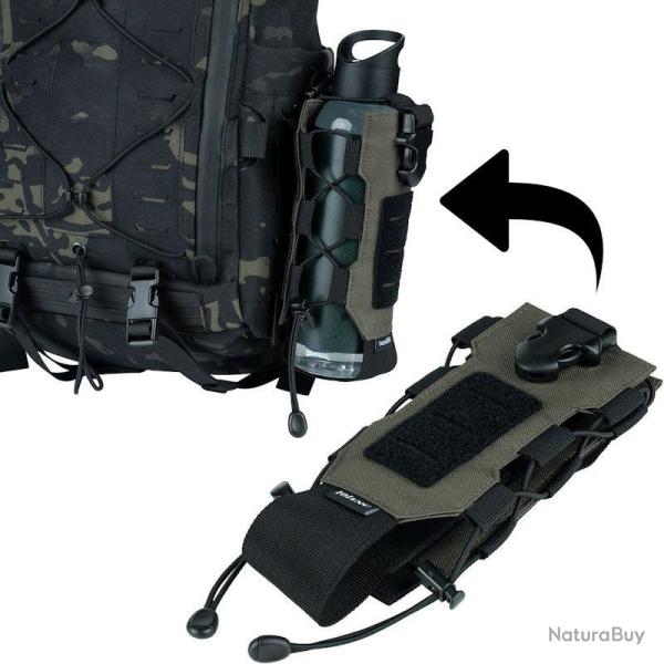 Porte-bouteille r�glable MOLLE Bottle Holder 101 Inc vert arm�e