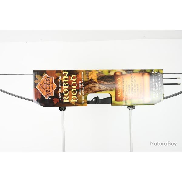 Arc Recurve EK Archery Robin Hood Black 35LBS