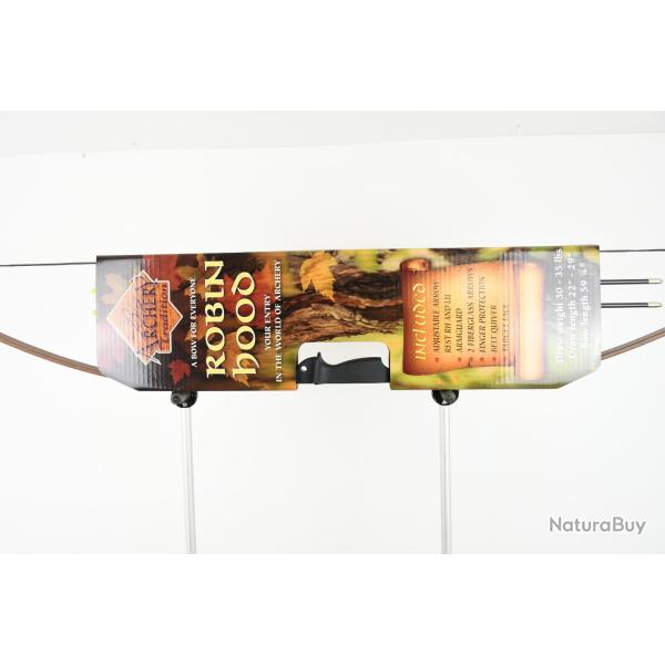 Arc Recurve EK Archery Robin Hood Wood 35LBS