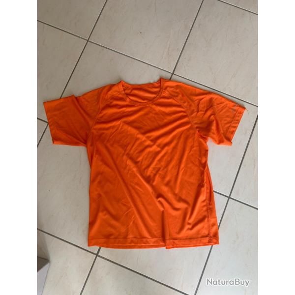 T shirt respirant fluo xl