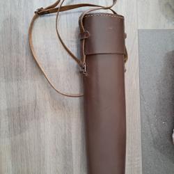 &Eacute;tui en cuir pour lunettes