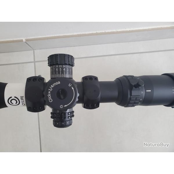 Lunette de tir cvlife 5x25x56 EagleBlaze �tat neuf.