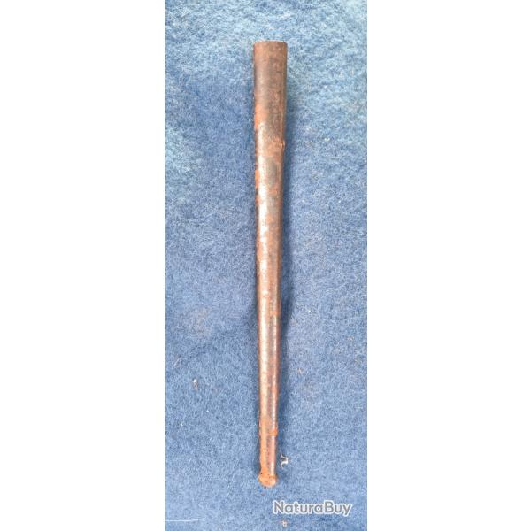 Fourreau 1874 raccourci pour poignard de tranchee ww1