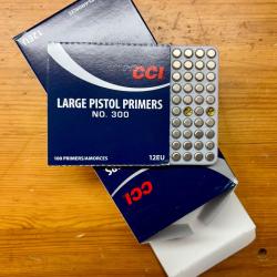 Lot de 1000 amorces CCI Large Pistol