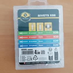 boite de rivets x88 neuf sous blister