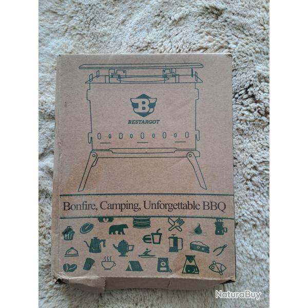 barbecue portatif camping Bestargot NEUF