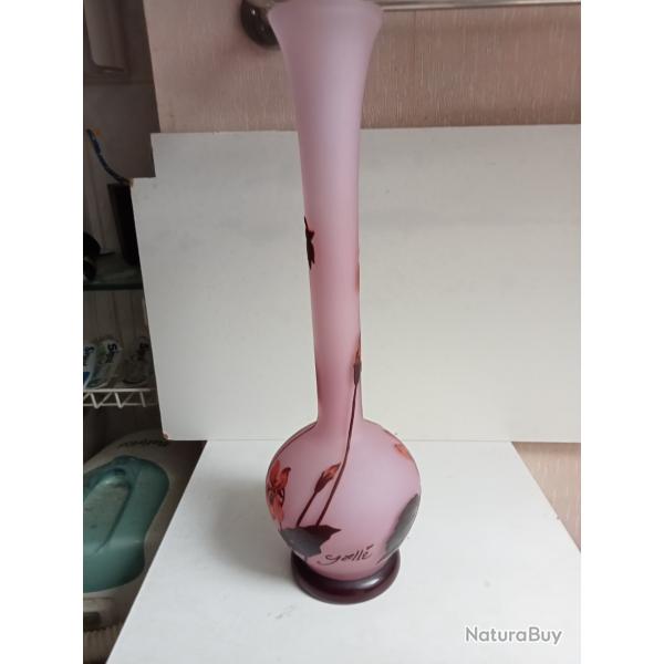 reproduction vase Gall� hauteur 39 cm