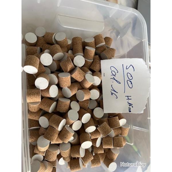 Bourre liege carton blanc