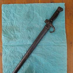 Baionnette mousqueton Berthier 1892