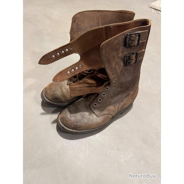 Rangers Botte Arm�e Fran�aise BMJA Mle. 61 Taille 41/42(?) Neuves