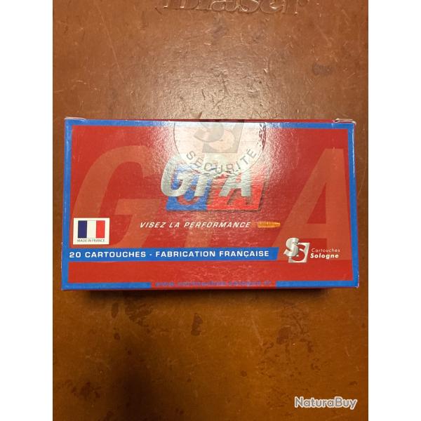 cartouches Sologne 9,3x74R GPA 238gr - 15,5g