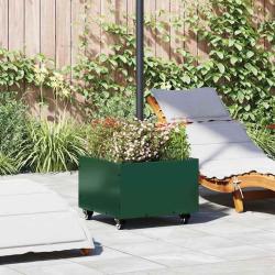 Pied de parasol Vert 45 x 45 x 45 cm Acier