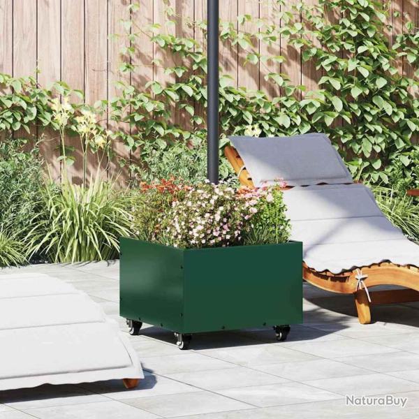 Pied de parasol Vert 45 x 45 x 45 cm Acier