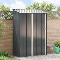 Cabanons de jardin Anthracite 140,5 x 74 x 200 cm M&eacute;t??