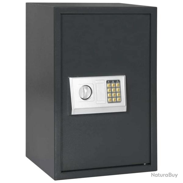 Coffre-fort num�rique Gris fonc� 40 x 35 x 60 cm Acier