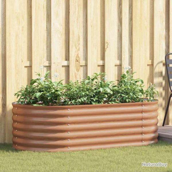 Lit sur�lev� Marron 160 x 80 x 44 cm Acier