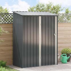 Cabanons de jardin Anthracite 153,5 x 86 x 200 cm M&eacute;t??