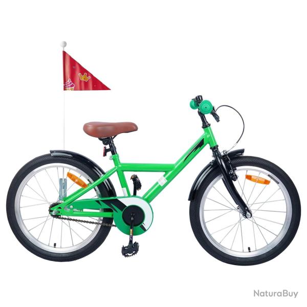 V�lo pour Enfants 18 Pouces pour les 5-7 ans Vert